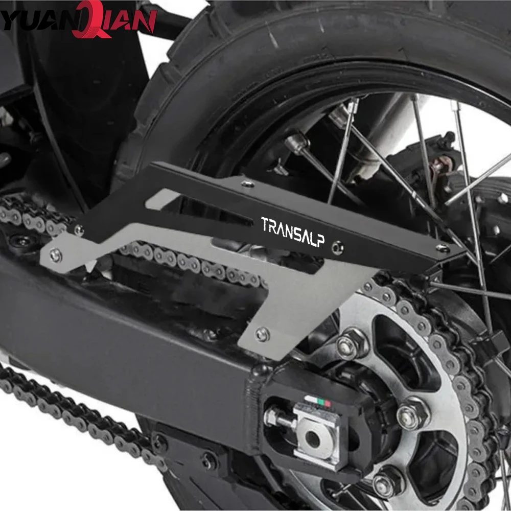 XRV650 AfricaTwin XRV750 Africa Twin Motorcycle Accessories For Honda XL600V XL650V XL700V Transalp Chain Guard Cover Protector