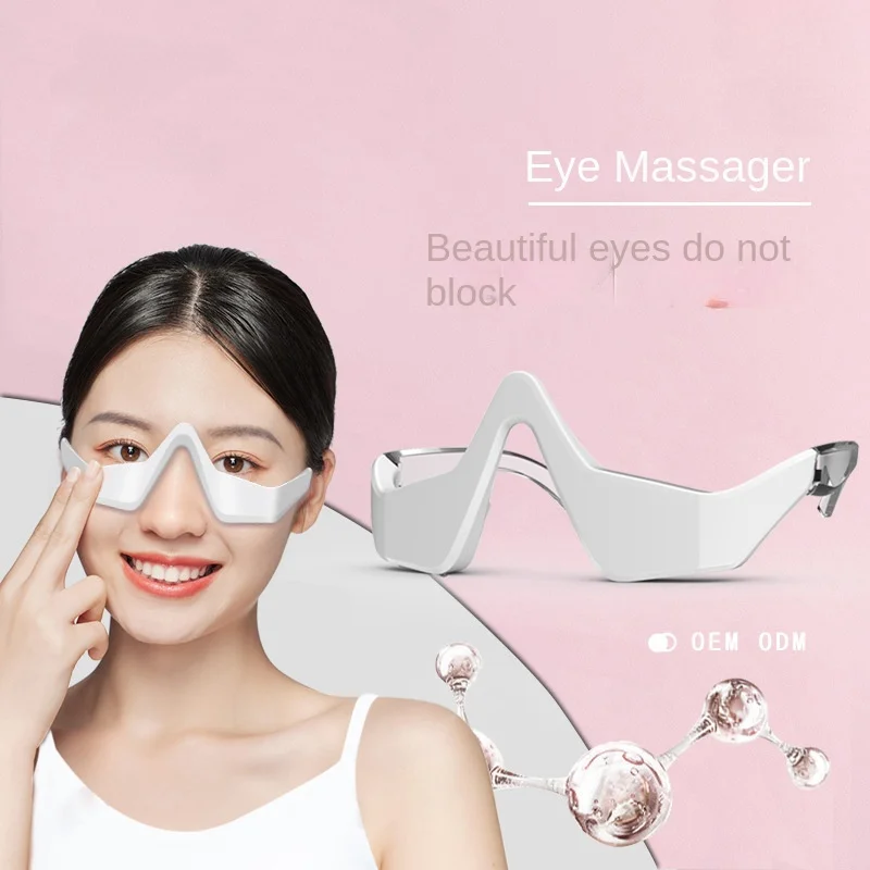 Elétrica Eye Massager para Eye Care, Anti Rugas, Envelhecimento Ferramenta de Beleza, Massagem Recarregável, Temperatur constante, Dispositivo de alívio da fadiga