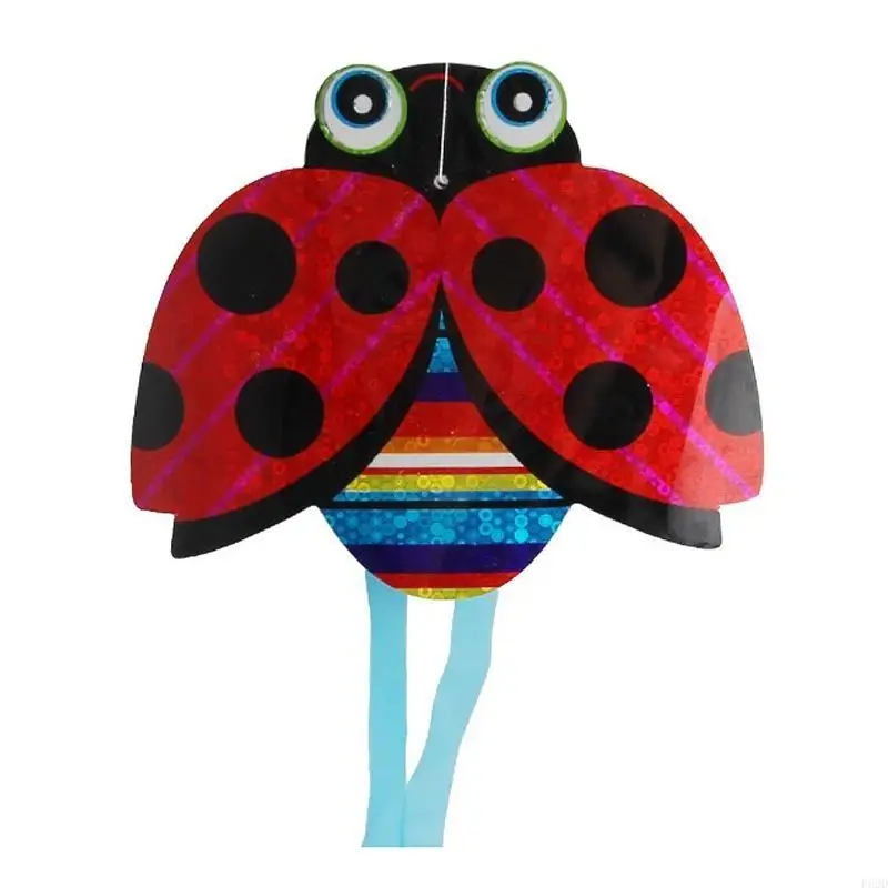 F62D Cartoon Insect Aircraft Mini String String Flying Kites Toy Children Regalo aire libre