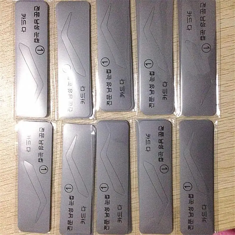 5 stuks wenkbrauw sjabloon stencils wenkbrauw verzorging kaart trimmen vormgeven beauty tool DIY wenkbrauwen make-up tools