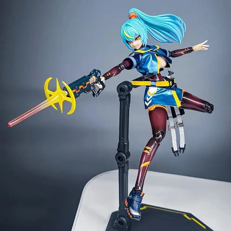 

In Stock Huanyu Technology Action Figure Armed Misty Rain Third Wave Aba 003 1/12 Scale Articulated Collectible