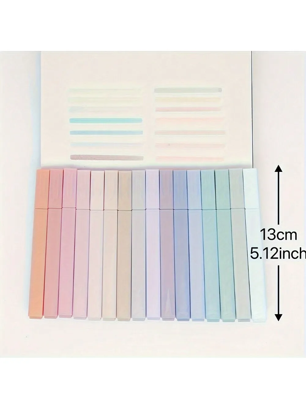 6/12/24pcs Pastel Highlighter Set - Ink-Free & Smudge-Proof for Journals, School Supplies, Office - Easter Gifts for Teens image 4