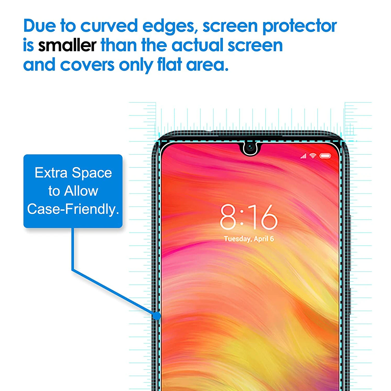Für Xiaomi Mi 9/9 Pro/9 Lite Displayschutzfolie aus gehärtetem Glas – Detail 3