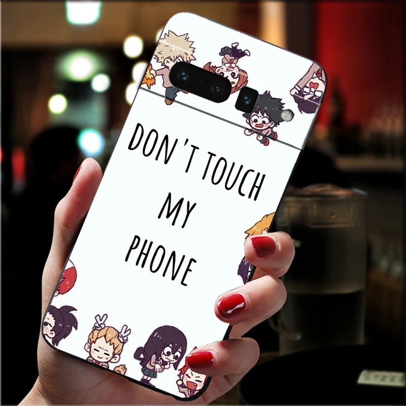 حافظة لهاتف جوجل بيكسل 10 9 برو XL 9A 8 7 6 برو بيكسل 8A 7A 6A بكسل 8 7 6 5 بطلي الأكاديمية الجمالية باكوغو