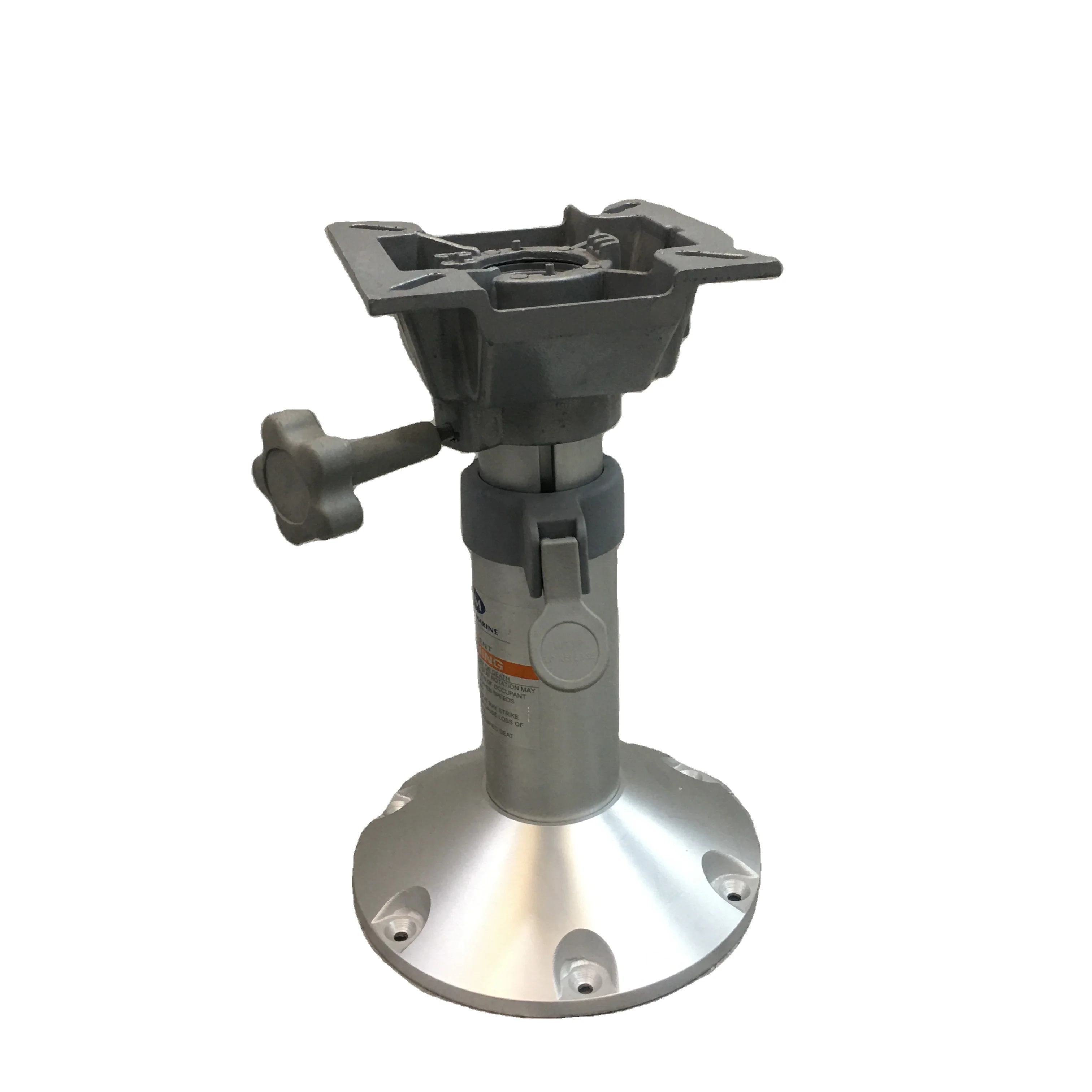 

New Product Marine Boat Accessories Manual Adjustable 13''marine Aluminum Seat Pedestal