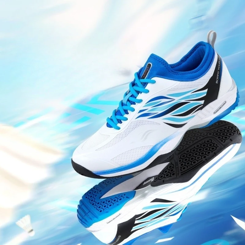 New Trend Badminton Mens Shoes Non-Slip Man Indoor Court Shoes Men Light Weight  Tennis Shoes Big Size 46 Table Tennis Shoe Man