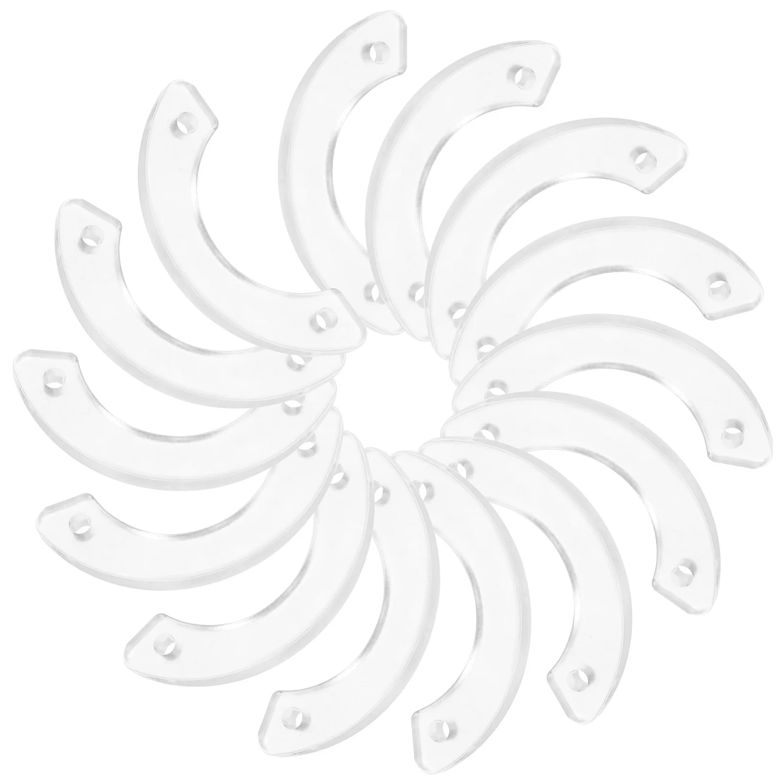 50 قطعة أدوات إصلاح أسفل الدرج البلاستيك قوي سدادات الشريحة للأدراج خزائن خزائن استبدال الملحقات