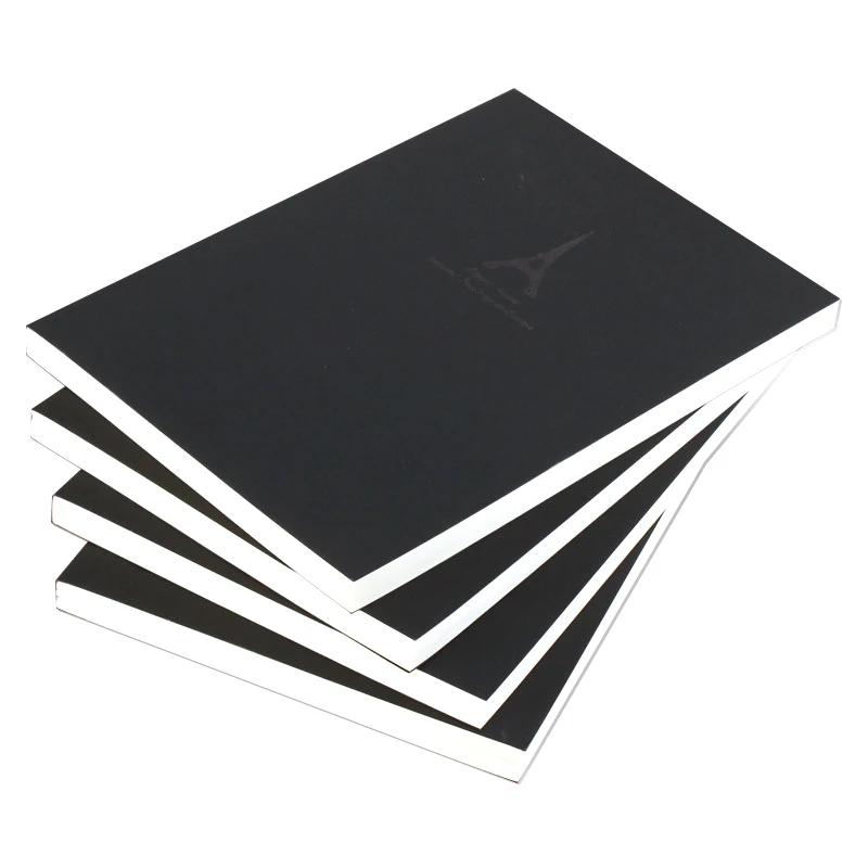 

Альбом для рисования 16k, 140 листов/книга, утолщенные страницы, черная мягкая обложка, чистые внутренние страницы для художественной живописи и рисования.