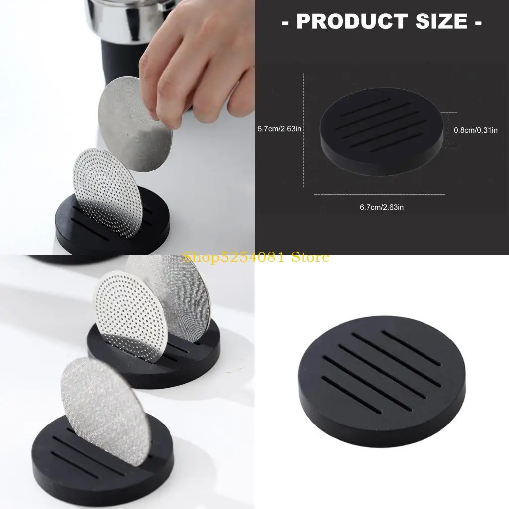 

AXYC Нескользящая силиконовая подставка для хранения Подставка для хранения душевых перегородок для кофемашины