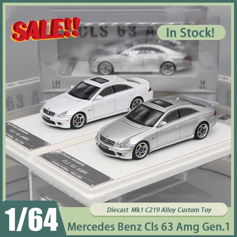

New In Stock FH 1:64 Mercedes Benz Cls 63 Amg Gen.1 Mk1 C219 Alloy Car Model Miniature Diecast Fully Enclosed Ornament Custom