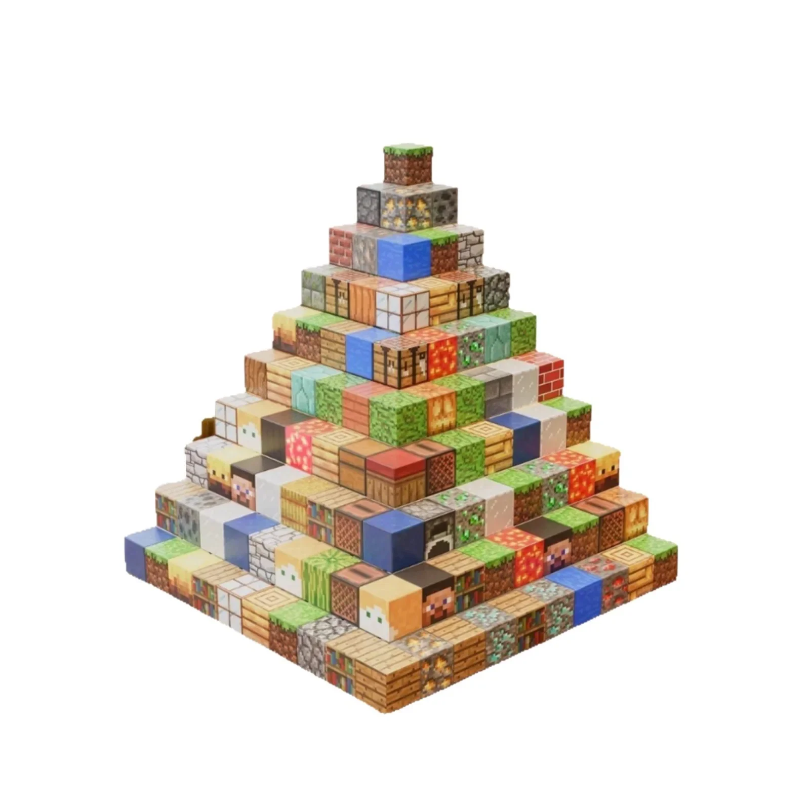 Upgrades DIY Magnetic Building Blocks Toy Build Magnet Creative World Ideal for Boys Girls STEM Montessori Sensory Cubes Gifts