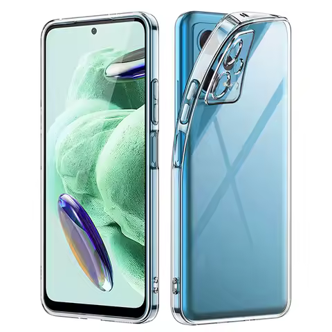 Ultra Thin Silicone Clear Case For Xiaomi POCO F5 F4 F3 F2 X5 X4 X3 X2 M5 M4 M3 M2 Pro GT Soft Transparent Back Cover Slim Shell