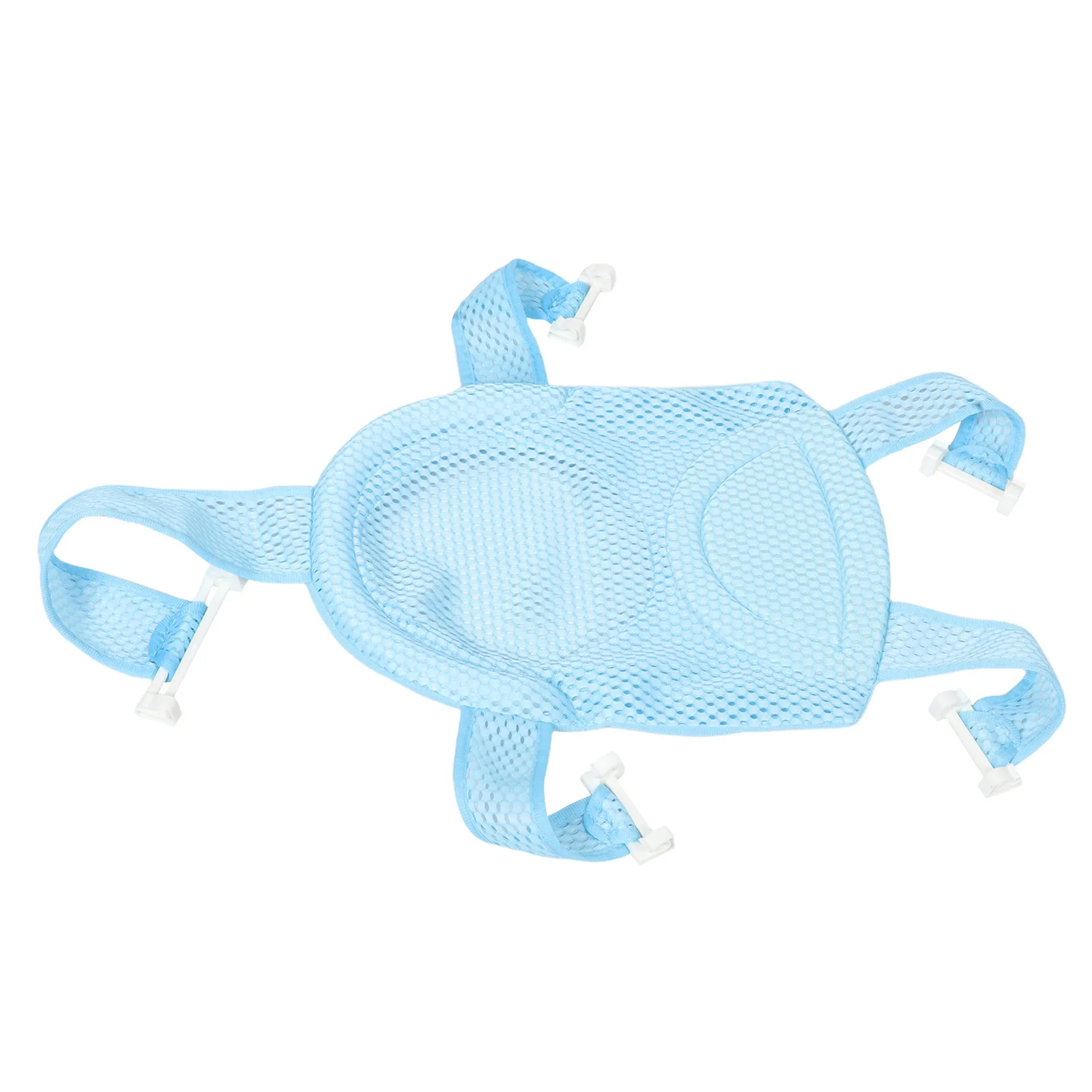 

Newborn Bath Pad: Breathable Baby Bath Seat Mat Detachable Infant Bathtub Support Cushion Non-Slip Mesh For Sensitive Skin