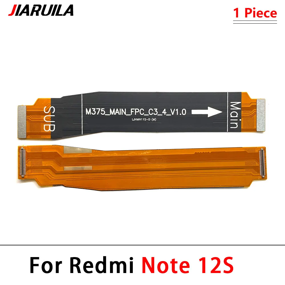 NEW Main Flex Cable For Xiaomi Redmi Note 12 4G 12 Pro 5G 12S 12 13 Pro Plus 12 Turbo Connector Mainboard To LCD Screen Ribbon