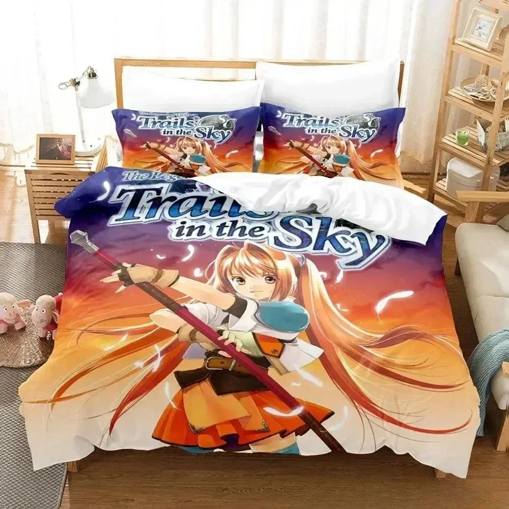 The Legend of Heroes Trails of Cold Steel Bedding Set Bedroom Soft Modern Bedspreads Comefortable Duvet Cover Quilt Pillowcase