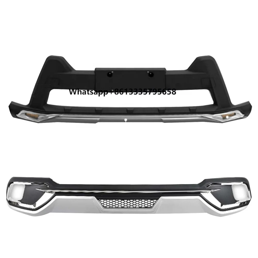 

Original Quality High Performance Auto Parts Fit For Highlander 2018 Year Front Bumper & Rear Bumper with Light