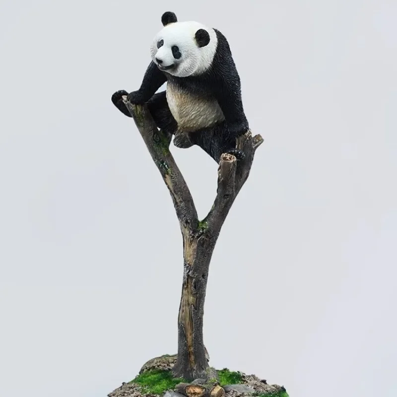 Simulation panda animal model ornament