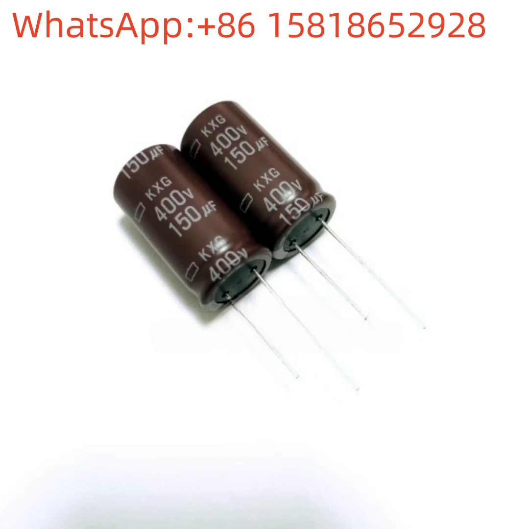 

5 шт. 400V150UF 18X31,5 черный алмаз KXG высокочастотный низкое сопротивление 150UF400V оригинальные электролитические конденсаторы