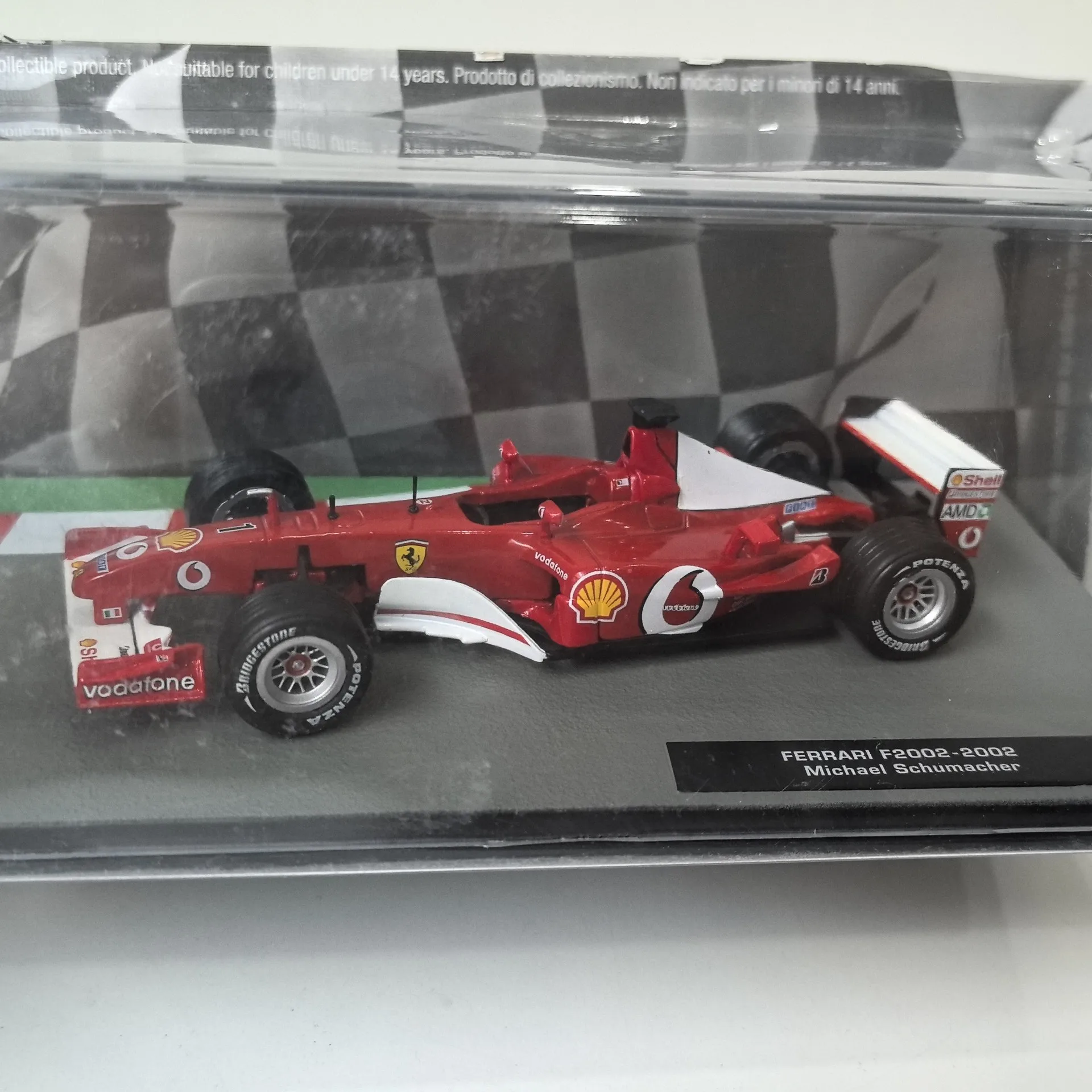 Diecast IXO 1/43 Scale F2002 F1 # 1 2002 Formula Racing Car 30 Alloy Car Model