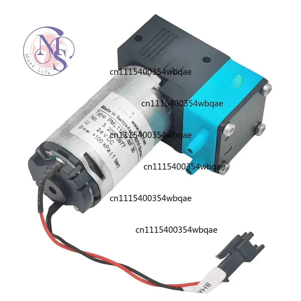 ZOCI-DC24V Diaphragm Pump PML11841-NF, Laboratory Biochemical Suction Pump Repair Replacement Accessories