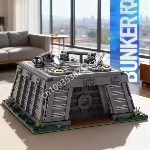 1188pcs MOC SW Bunker Endor Star Battle Model Building Blocks Construction Assemble Toys DIY Idea Brick Christmas Gift Kids