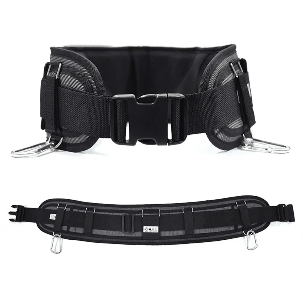 Professional Tool Belt Widened Waist ProtectorWaist Belt Suspension Tool Belt Pouch Electrician Tools Carpenters