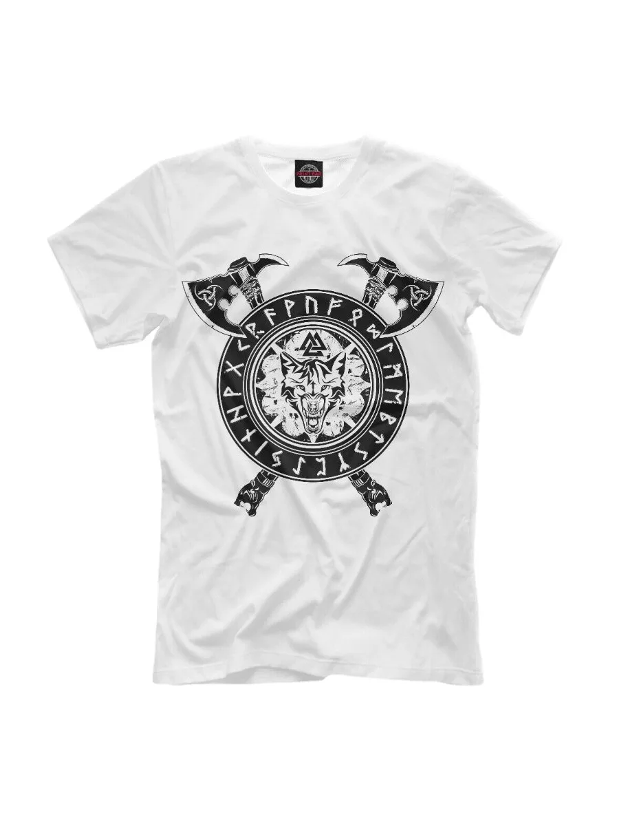 Men T-shirt Wolf Russia Slavs Patriotic Shirts Short Casual 100% Cotton Size S-3XL