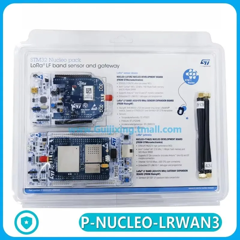 Original off-the-shelf P-NUCLEO-LRWAN3 pack LoR LF band Sensor and gateway development kit