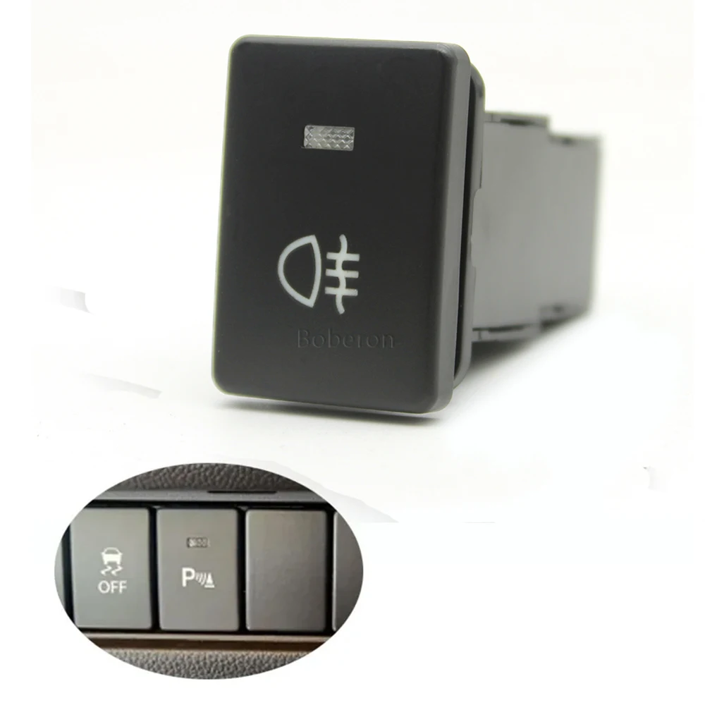 Used For Mitsubishi Outlander 2013-2020 Accessories Car LED Light Front Rear Fog lamp Button Mirror Heating Switch Power Button