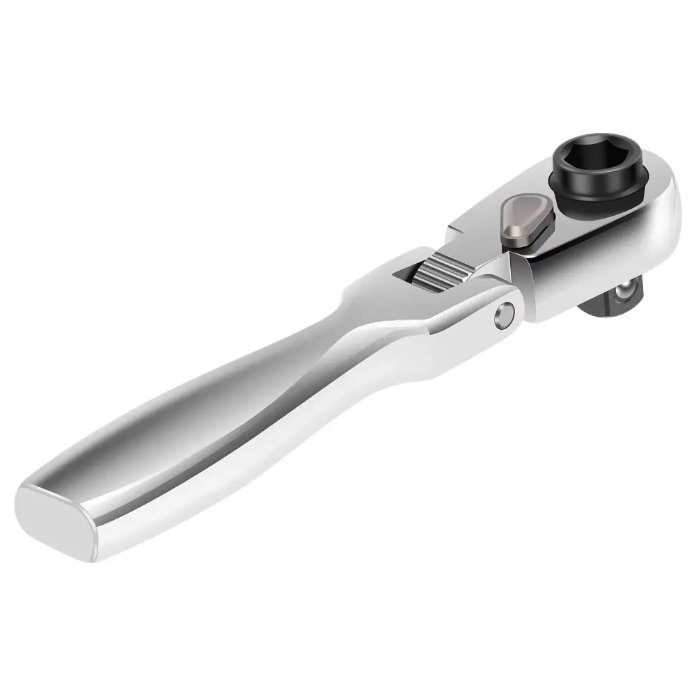 

2 in 1 Mini Ratchet Wrench Set Precision 180° Flex Head Ratchet Wrench Mini Bidirectional Adjustment Paddles