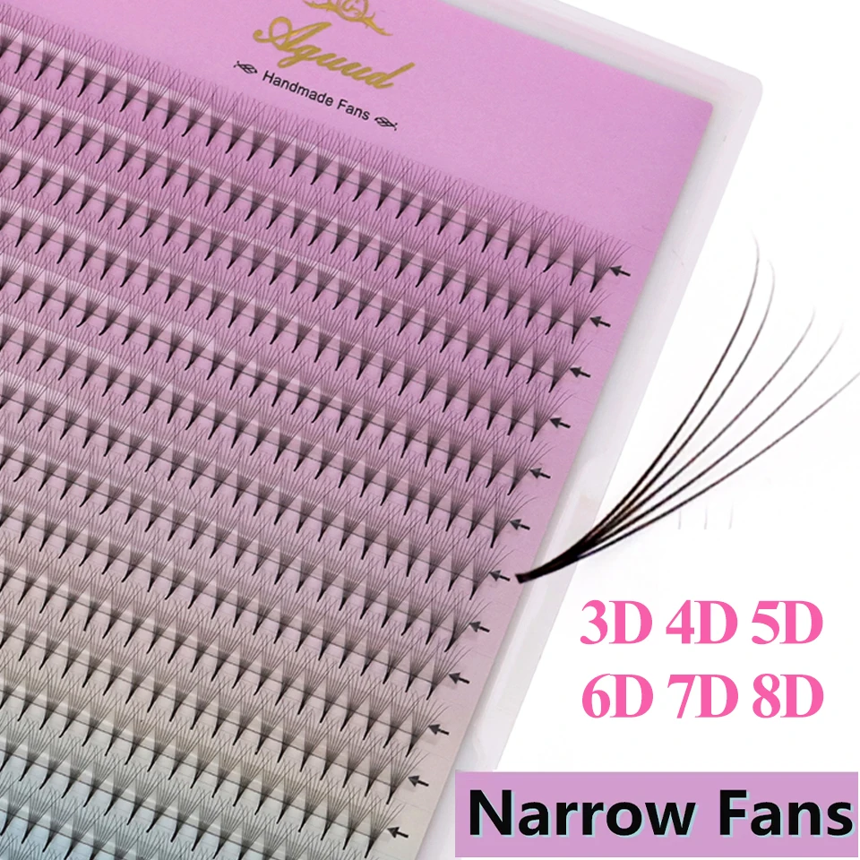 Eyelash Extension Volume Styles - ขนตาปลอม Aguud New Style 480 พัดสำเร็จรูป