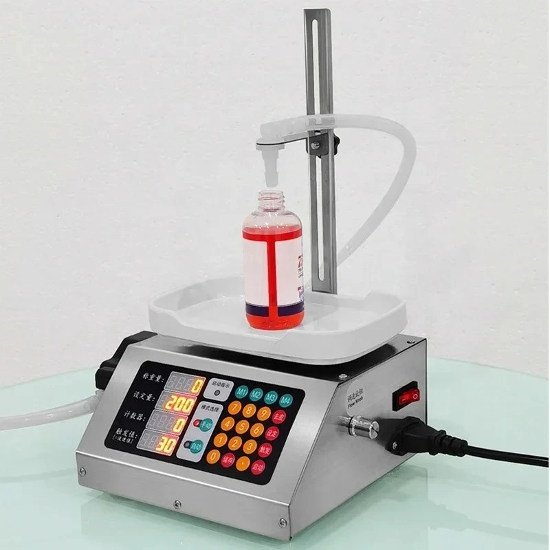UPK-3500 peristaltic pump weighing Filling machine quantitative liquid  sauce oil