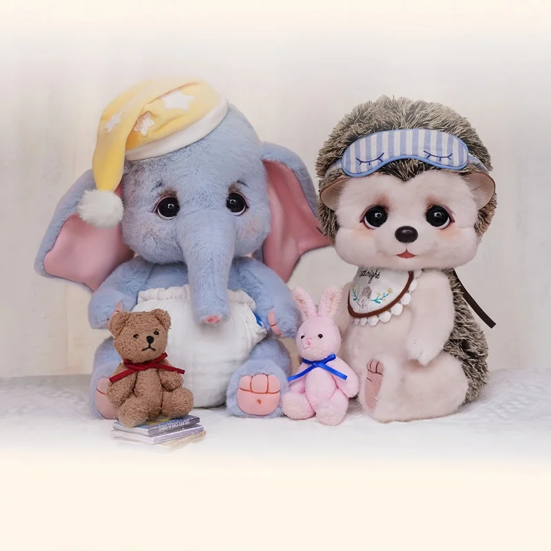 حقيقية Bobonuts مورتي القنفذ صوتها أفخم دمية هدية التخرج للفتيات دمية محشوة تحصيل لعب لينة عطلة اللعب