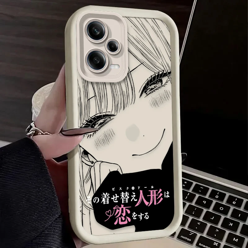 حافظة ناعمة من Pretty Kitagawa Marin لهاتف Xiaomi Redmi Note 13 14 12 11 Pro Plus 5G 14S 12S 11S 10s 10 9 Redmi 14C 13C 12C 12 4G #6