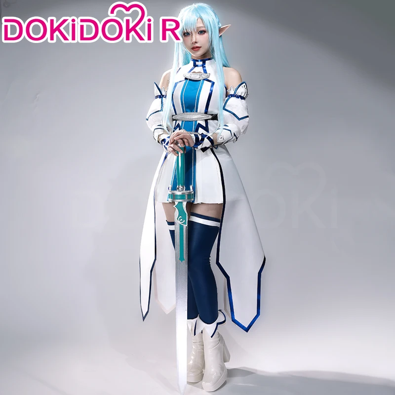 Yuuki Asuna Cosplay Costume Anime Sword Art Online Cosplay DokiDoki-R Women Costume Undine Healer Yuuki Asuna Cosplay