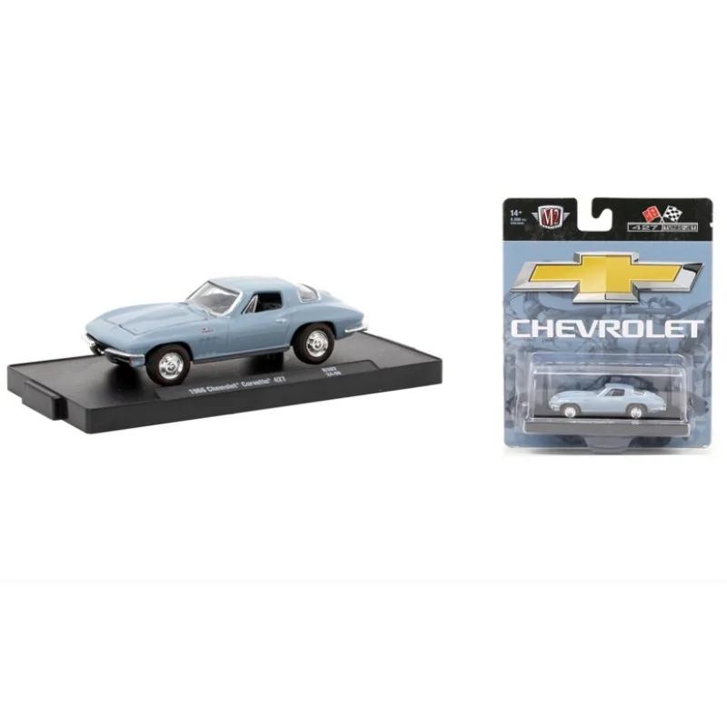 

Diecast M2 1:64 Scale 1966 Chevrolet Corvette 427 Alloy Car Model Collectible Toy Gift Souvenir Display Ornament