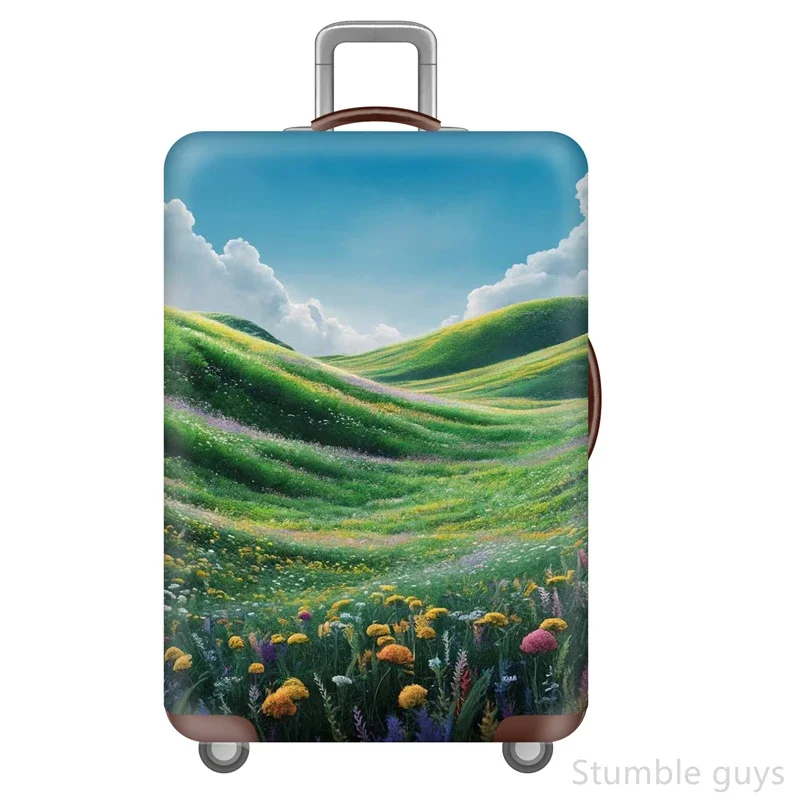 

Durable Elastic Dustproof Luggage Sleeve Protective Anti-Scratch Washable Suitcase Cover Useful Travel Accessory Airplane Trips
