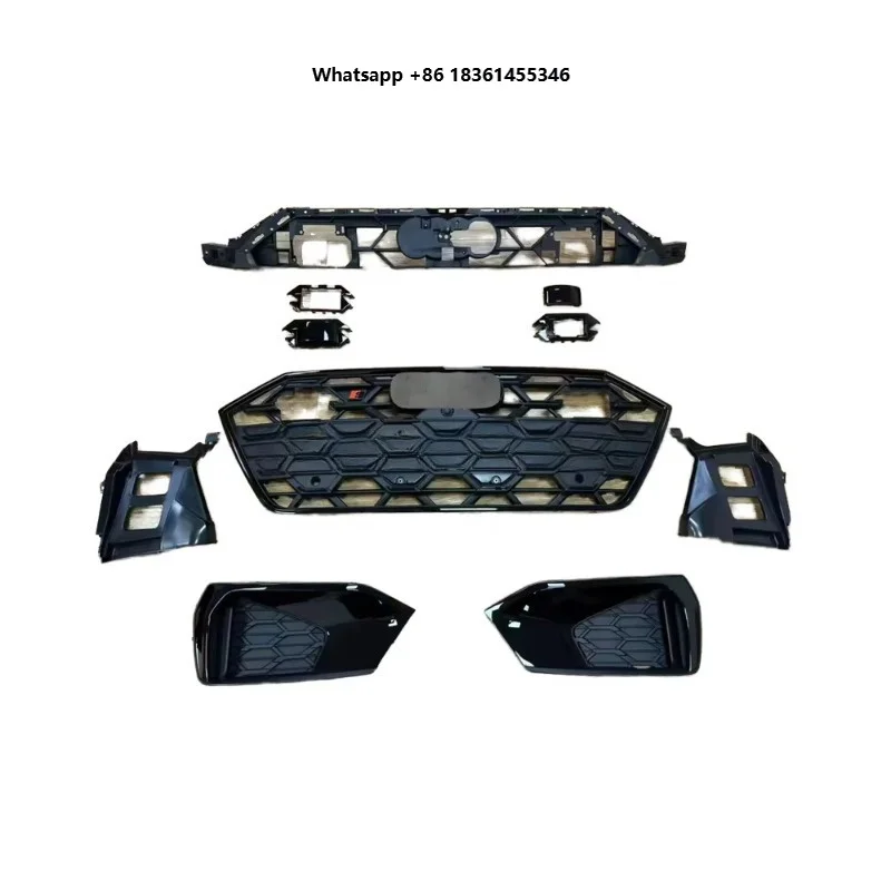 For A7 S7 2024 Latest Design Car Body Kit S7 Front Bumper Grille with ACC with Camera