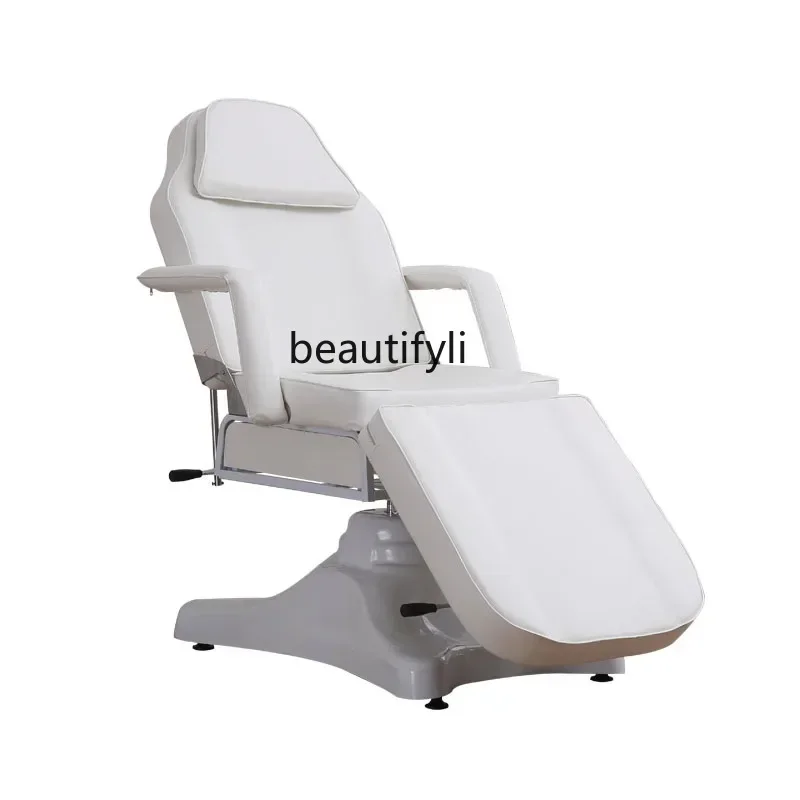 Pneumatic Multifunctional Rotating Facial Bed Body Tattoo Adjustable Folding Beauty Salon Special