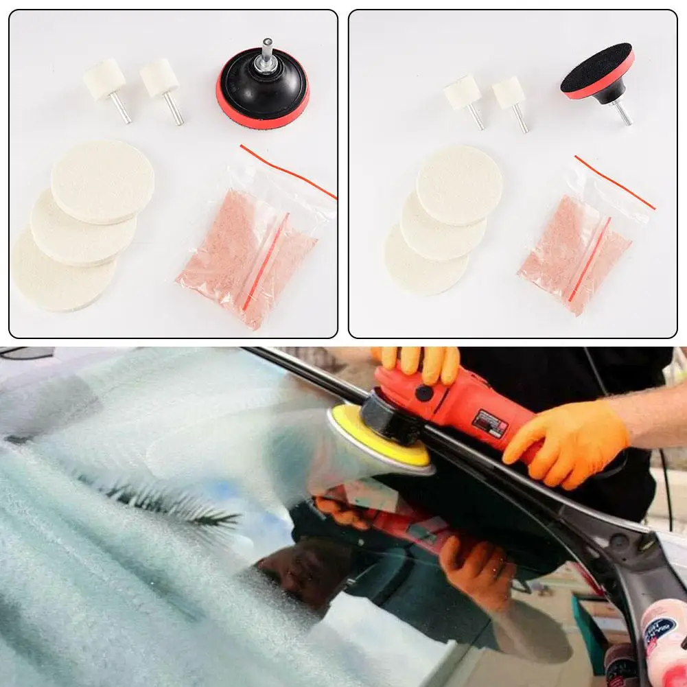 

3/4/5/6 inch Soft Wool Machine Waxing Polisher Car Body Polishing Discs Cleaning Removes Scratches Tool Car Polish Pad