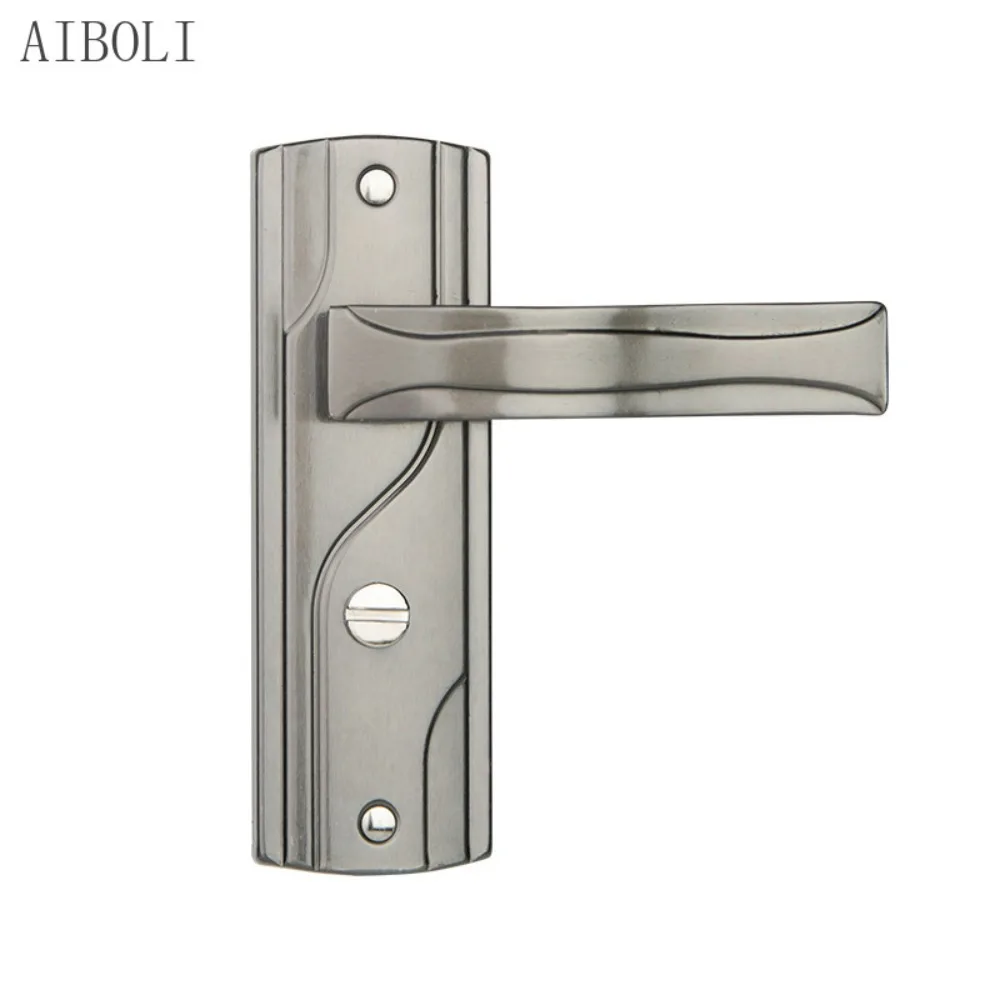 BK Large Single Tongue Lock Body Door Lock Old-fashioned Wooden Door Bathroom Toilet Toilet Door Lock Without Key 125 Hole Pitch