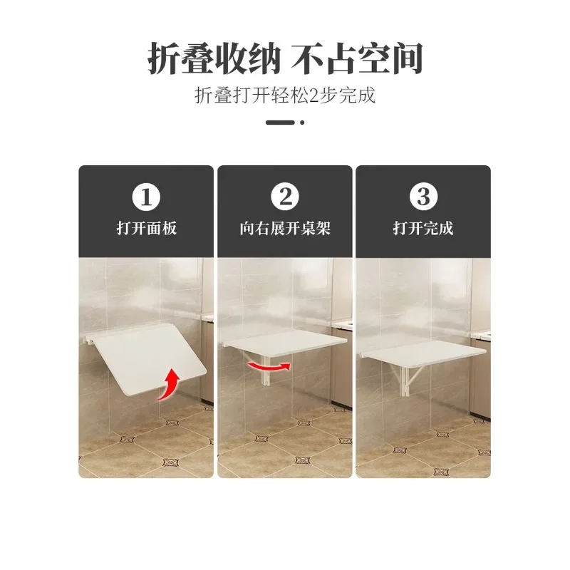 hanging folding  by wall floating desk kitchen small board hidden eating dining