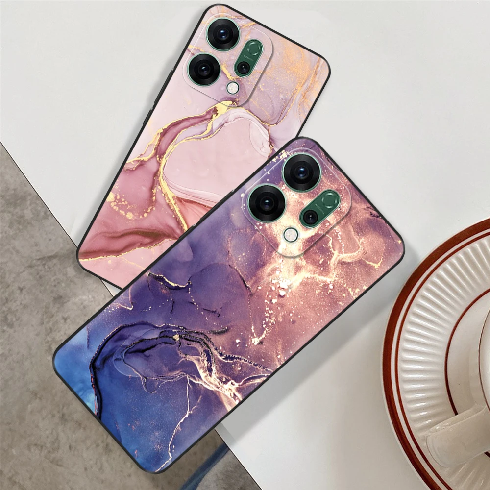 جراب هاتف لهاتف OPPO Reno 14F حافظة Reno14 غطاء كارتوني ناعم من السيليكون غطاء حماية لهاتف Reno 14 Pro Reno14 F Coque Fundas