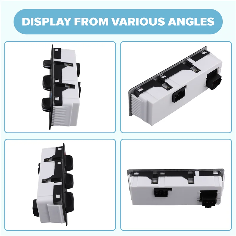 

HVAC Control Panel For Peterbilt 337 348 389 Q21-6119 Temperature Control Panel Switch AC Air Conditioning Control Switch