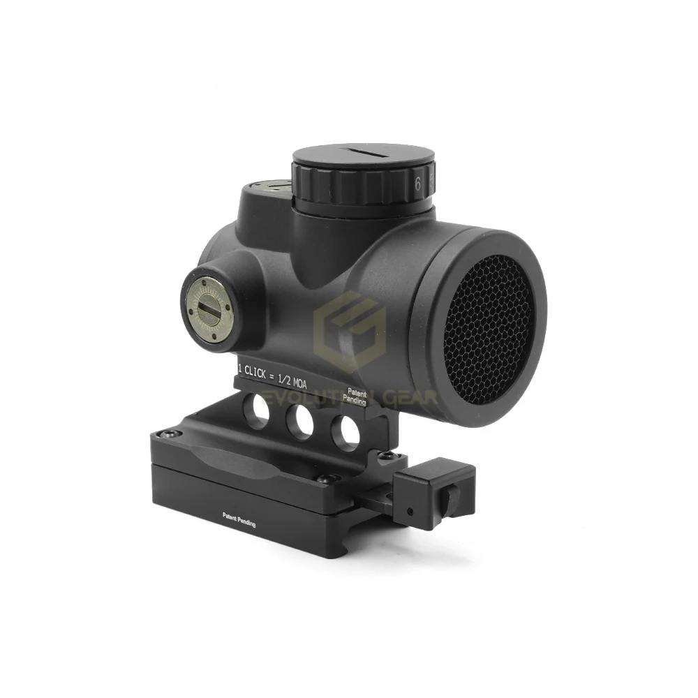 Oprics Lower 1/3 Co-witness QD Mount for MR0/T2R Red Dot Sight Aluminum Red Dot Sight Mount Airsoft Hunting Wargame Accessories