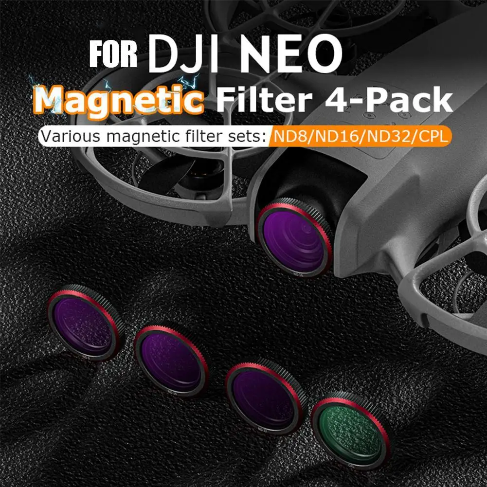 

Filter Protector For DJI Neo Aerial Drone, Light Reduction Polarization Lens Accessories ND CPL UV Lens Filter Drone Accessories