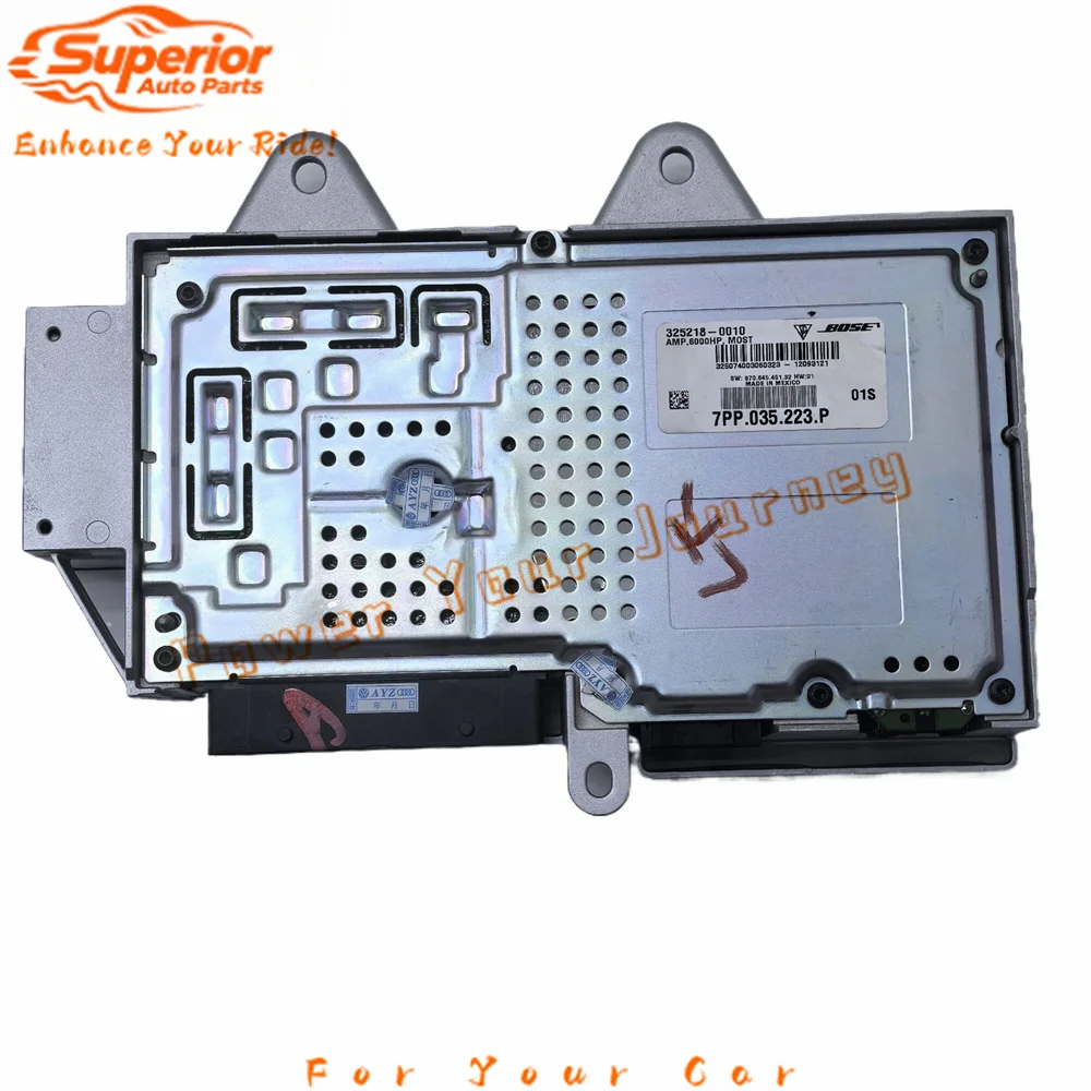

7PP035223AA Amplifier – For Porsche Panamera, Cayenne, Cayman, Macan, 911 (991) (Bose)