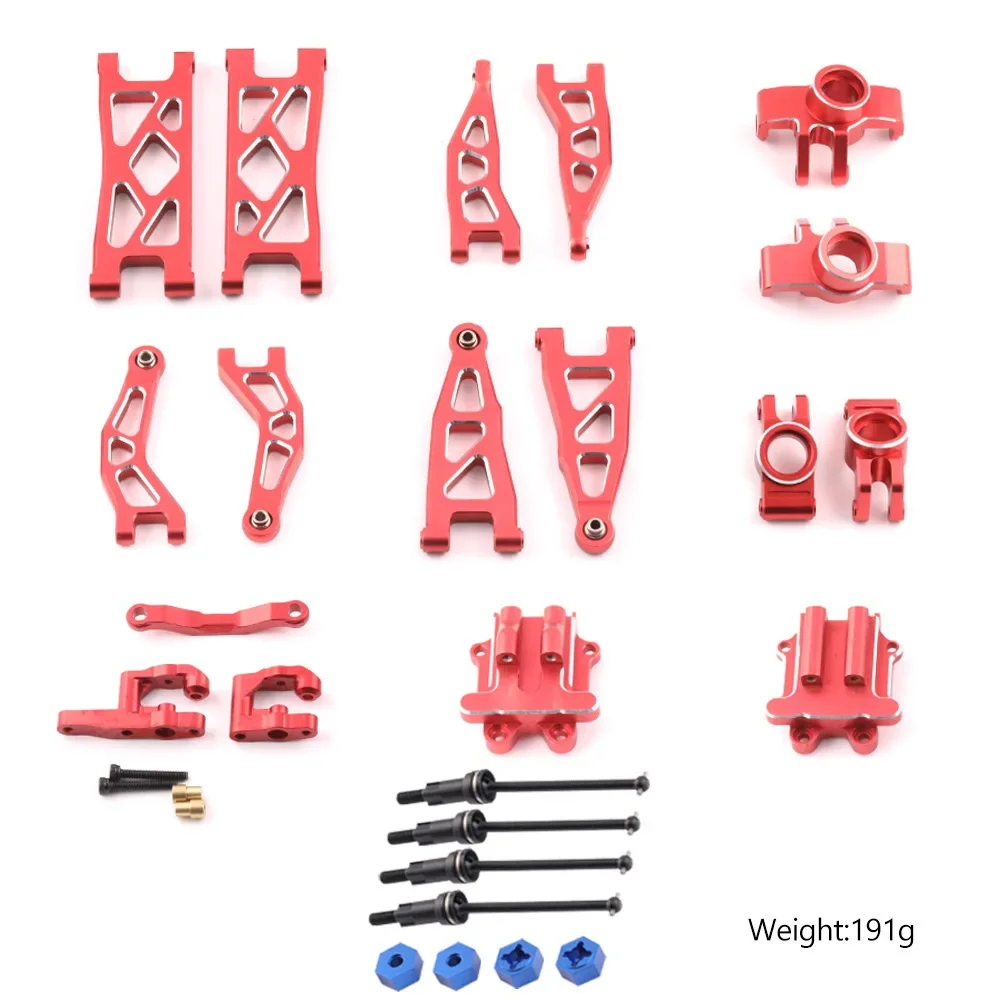 Sospensione in alluminio A-arm CVD differenziale dell\'albero di trasmissione per 1/18 2S ARRMA granito GROM TYPHON GROM parti di aggiornamento