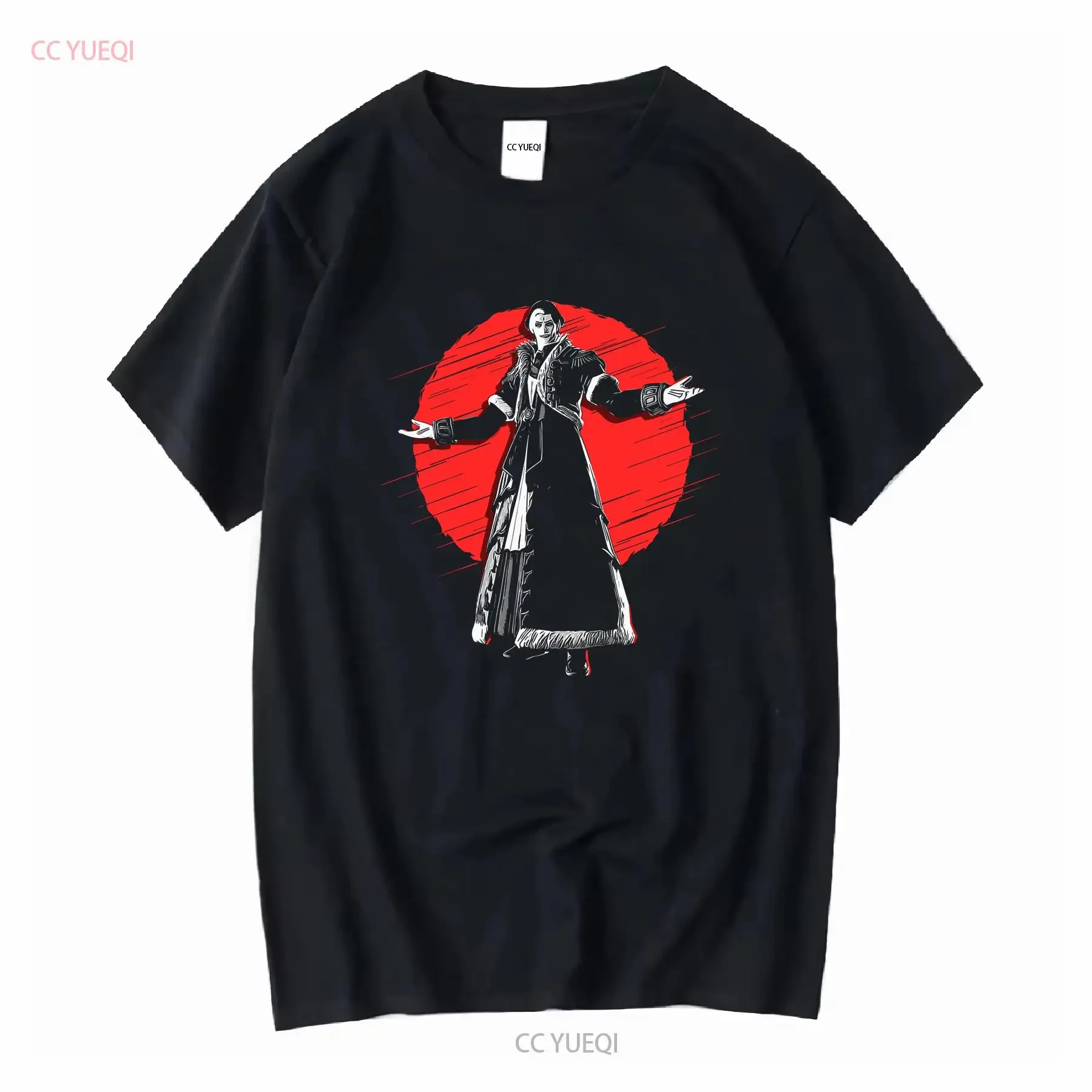 Emet Selch Final Fantasy XIV camiseta UNISEX TODOS LOS TAMAÑOS vintage Lavado Unisex Elegante ropa de diseñador de moda streetwear Casual