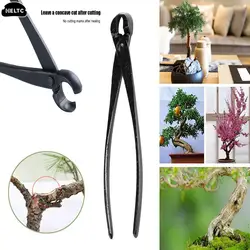 1PCS Landscape Modeling Garden Bonsai Tools 210mm Bonsai Knob Cutter Concave Edge Cutter Root Cutting Pliers Ball Shear Scissors